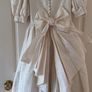 Stunning Vintage Wild Silk Flower Girl Dress. Image 4