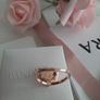 New genuine pandora pink enamel heart ring Image 6