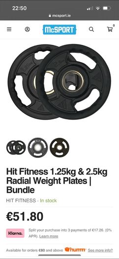 Best Urethane (superior To Rubber) Olympic Trigrip Weights Set + 20kg Barbell + Extras!