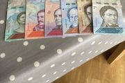 6 uncirculated Banknotes from Venezuela