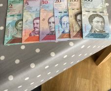 6 uncirculated Banknotes from Venezuela