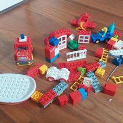 Lego Duplo collection with fire engine