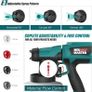 NEW SALE | Upgraded Paint Sprayer - Fence Paint Sprayer,[500W/1200ml/4 Nozzles/3 Patterns] HVLP Electric Spray Gun for Home Interior and Exterior Image 4