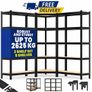 Set of 3 Heavy Duty Corner Shelving Units  2625kg Capacity Image 6