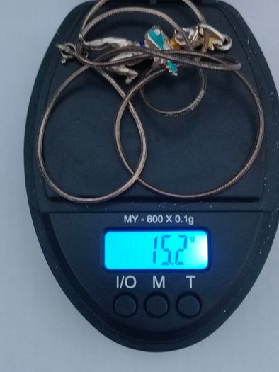19th Century Italian Silver Jester Pendant Set