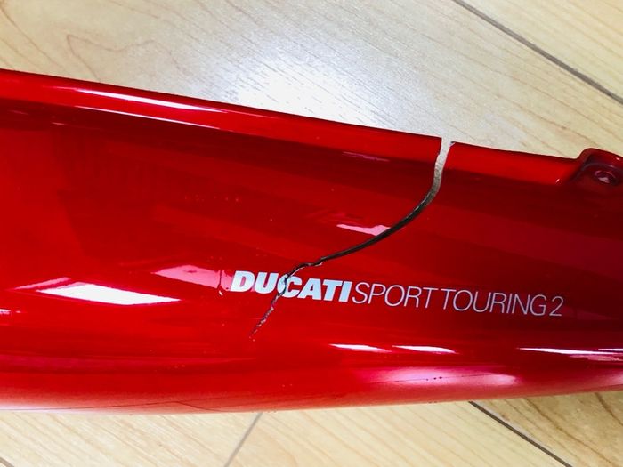 Ducati st2 seat panels