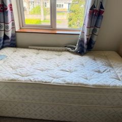 Single Bed for Sale + Luxury Mattress + Headboard