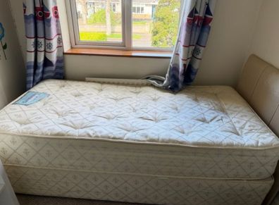 Single Bed for Sale + Luxury comfortable Mattress + Headboard