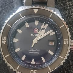 Men's Rado captain coook watch43mm with ceramic bracelet