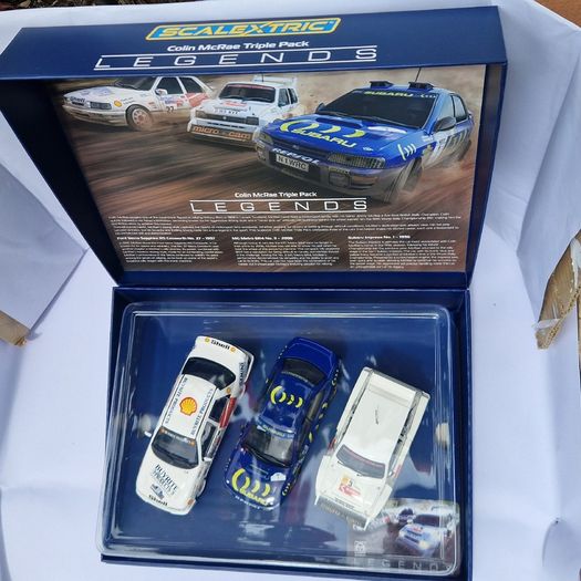 Scalextric C4612A Legends: Colin McRAE Triple Pack ( rally WRC slot car )