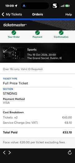 Sports - The Band - 8pm 15th of Oct