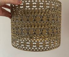 Gold Metal Lampshade