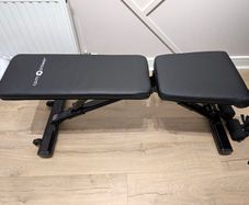 Bench, Barbell Stand, Ez Curl, Olympic plates