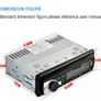 Single 1 Din Car Stereo Bluetooth FM/USB/AUX/SD MP3 Player Radio Remote + Frame Image 3