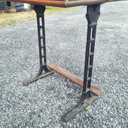 School Desk Cast Iron Legs KAS1303