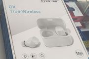 Sennheiser CX (CX200TW1) True Wireless Earbuds White Bluetooth 5.2 Qualcomm aptX (Excellent).