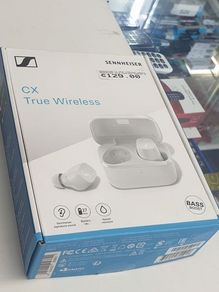 Sennheiser CX (CX200TW1) True Wireless Earbuds White Bluetooth 5.2 Qualcomm aptX (Excellent).