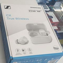 Sennheiser CX (CX200TW1) True Wireless Earbuds White Bluetooth 5.2 Qualcomm aptX (Excellent).