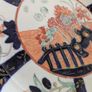 Antique 1820's Masons "Bird and Basket" plates. Dublin retailer mark. Thomas & Higginbotham Image 6