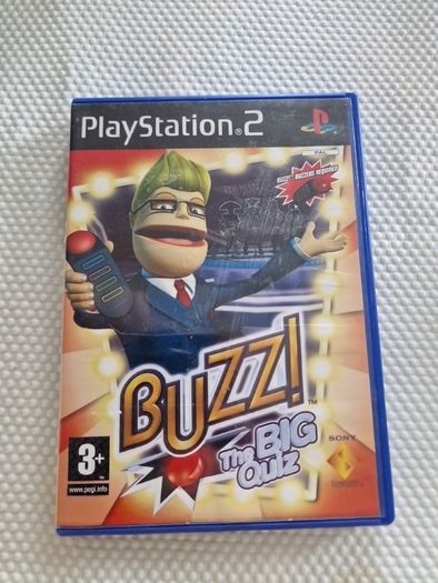 Buzz The Big Quiz PlayStation2 Ps2 Games Original