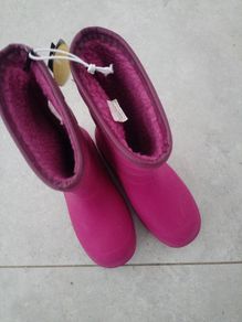 BNWT Fur Lined Wellies