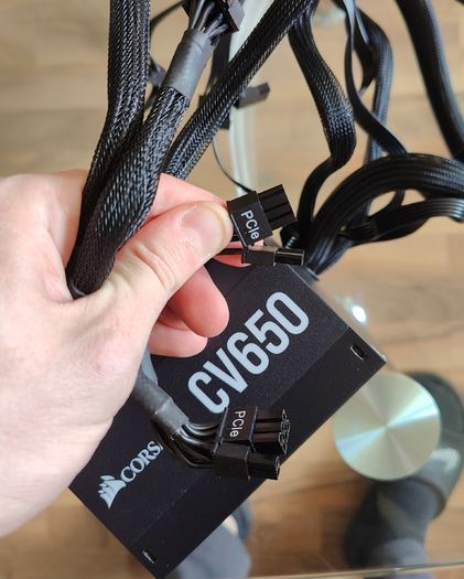 Corsair CV650 650W Power Supply Like New