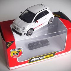 Diecast Model Abarth 500 2008 White - Collectable Motorama 1:43