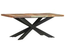 Dining Table 180x90x76 cm Solid Reclaimed Wood