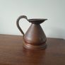 19th C 1 Gill Copper Jug with lead seal Image 6