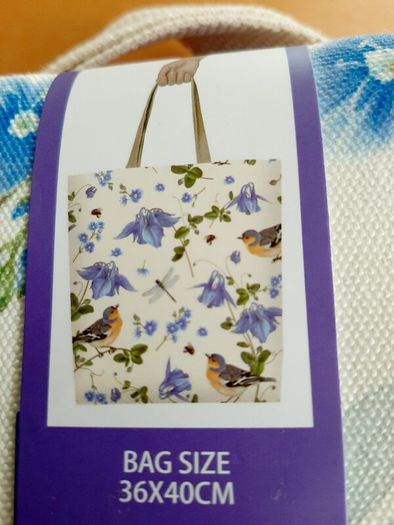 Floral tote bag (BN)