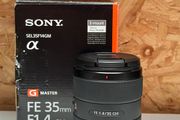 Sony FE 35mm f/1.4 G Master / GM lens