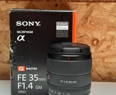 Sony FE 35mm f/1.4 G Master / GM lens
