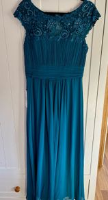 x2 Teal Bridesmaid Dresses