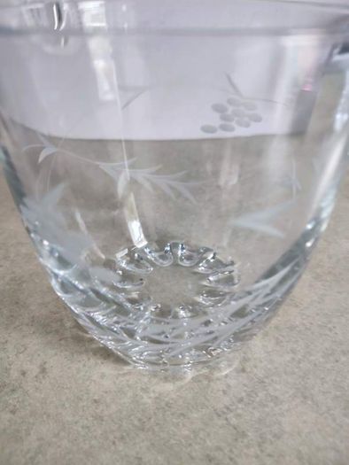 Vintage Duisk  glass ice bucket