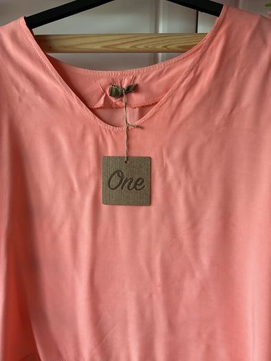 tunic Bnwt short sleeve tunic top asymmetrical freesize  14/16
