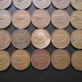30 Irish 2 pence coins (1971-1996) Image 3