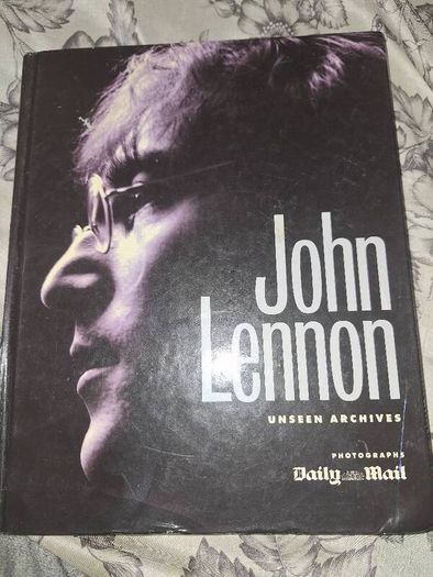 John Lennon .. Hard Back Book Unseen Archives