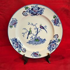 Wood &  Sons Oriental Birds Plate England, c. 1914-1924