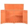 Garden Storage Shed 120x50x91 cm Wood Image 3