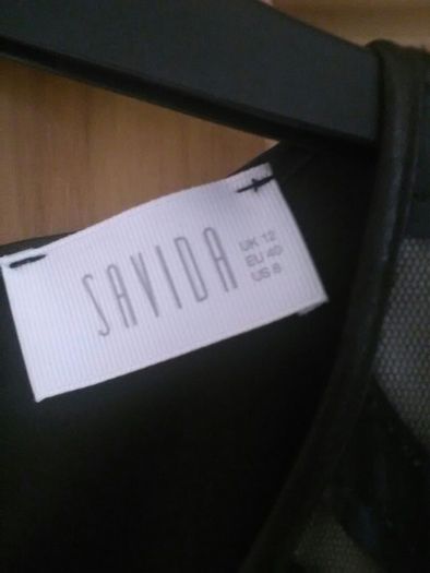 Savida black dress size 12