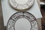 2 x Victorian  C&amp;W late Mayers Japan plates