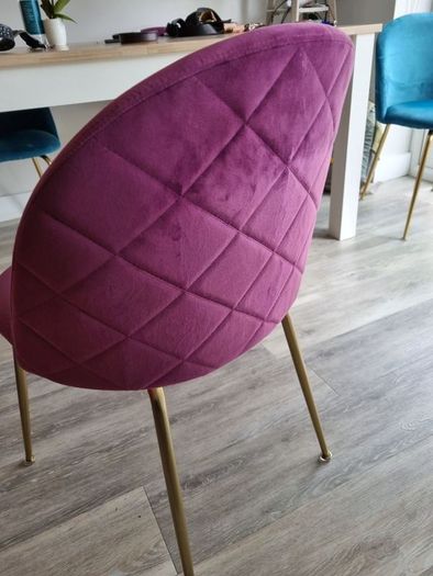 Purple Velvet Dining Chairs