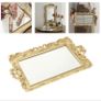 Mirrored stylish Vanity Display Tray Makeup Mirror Jewellery, Cosmetic Perfume Organizer like new Image 3