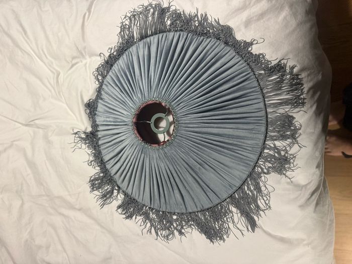 Next Allegra Velvet Fringed Ceiling Lampshade