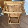 Vintage handmade wooden coffee table Image 4