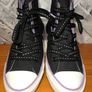 Converse Chuck Taylor All Star Ladies Black Hi Top Trainers UK5 EUR37.5   S-C Image 3