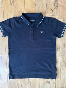 Black Emporio Armani Polo