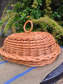 Vintage Wicker Bread Basket