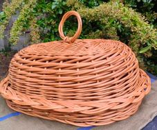 Vintage Wicker Bread Basket