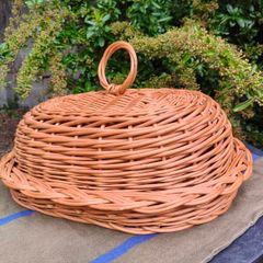 Vintage Wicker Bread Basket